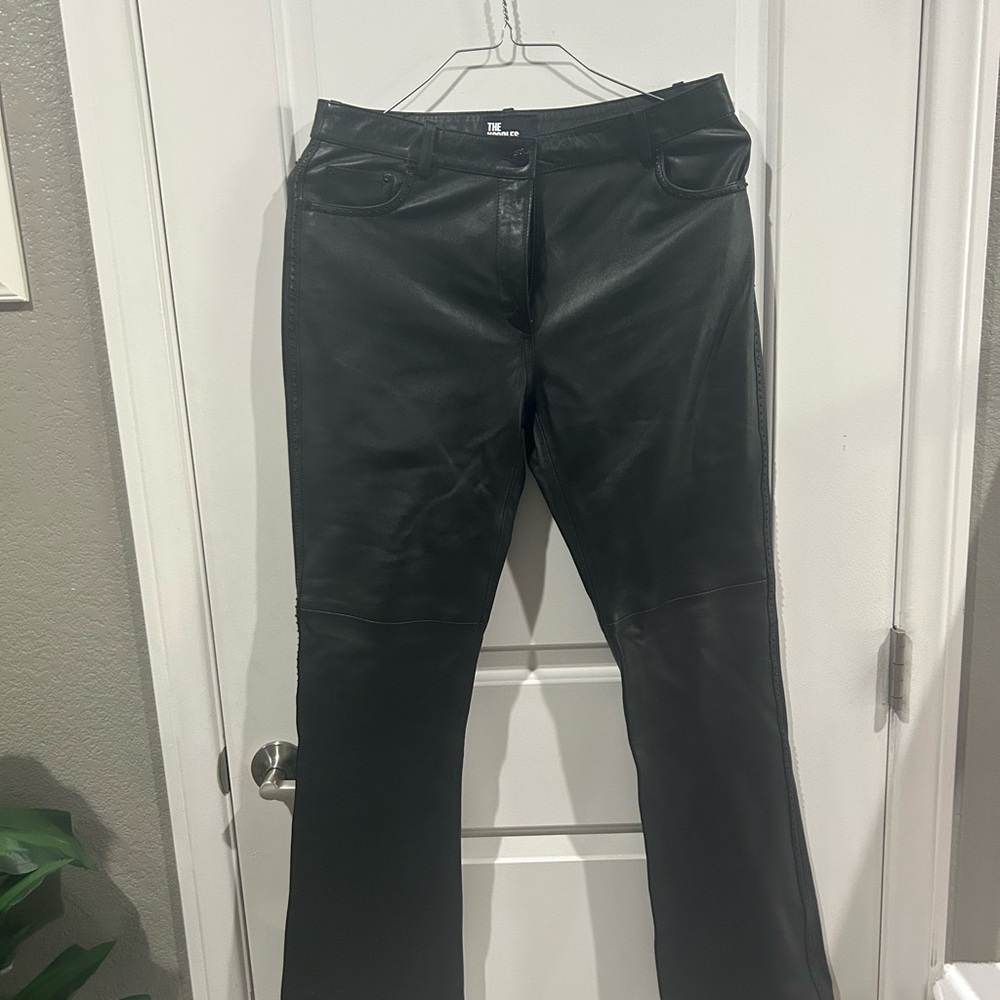 The Kooples Lambskin Leather Pants